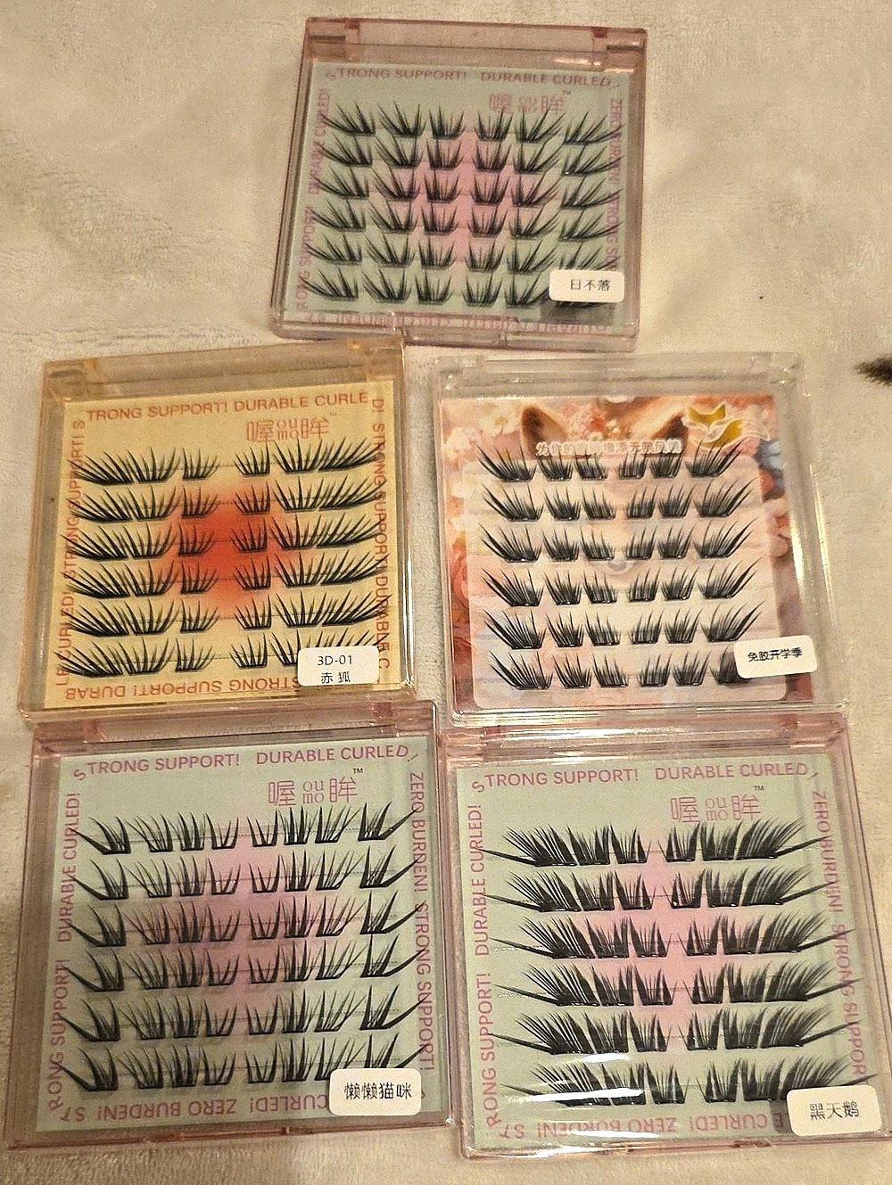 False Eyelash Trays